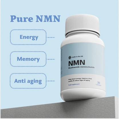 Pure NMN 500mg — NAD+ Support for Healthy Ageing