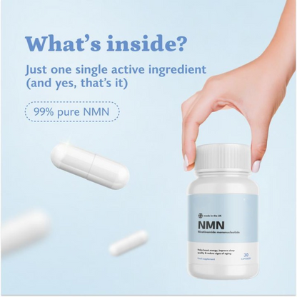 Pure NMN 500mg — NAD+ Support for Healthy Ageing