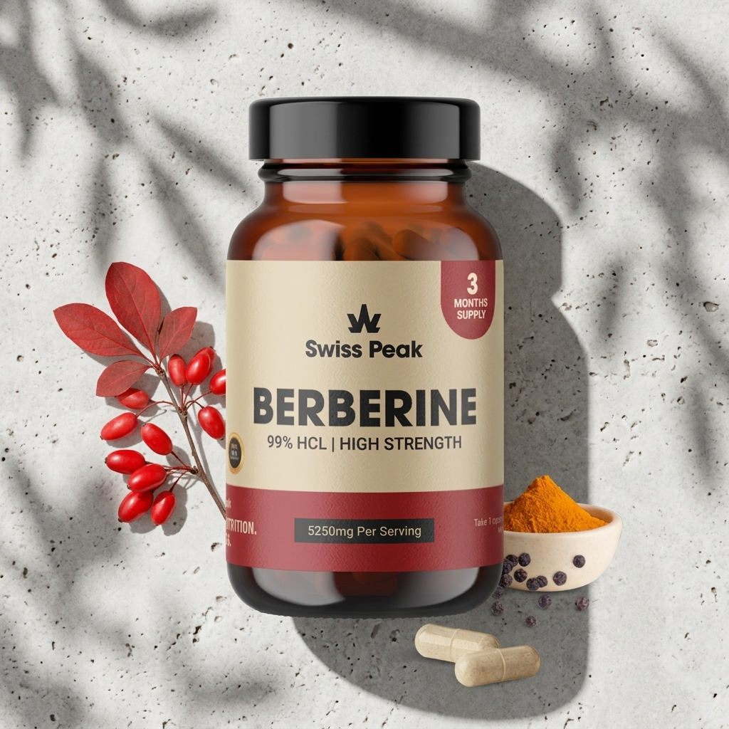 Advanced Berberine HCl+ | Blood Sugar & Metabolic Support Complex
