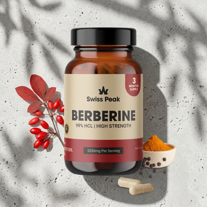 Advanced Berberine HCl+ | Blood Sugar & Metabolic Support Complex