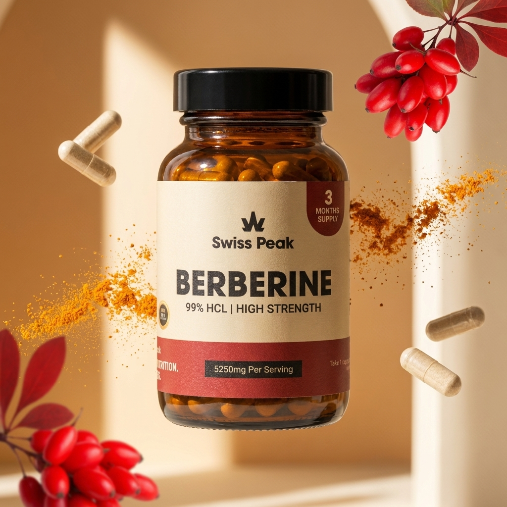 Advanced Berberine HCl+ | Blood Sugar & Metabolic Support Complex
