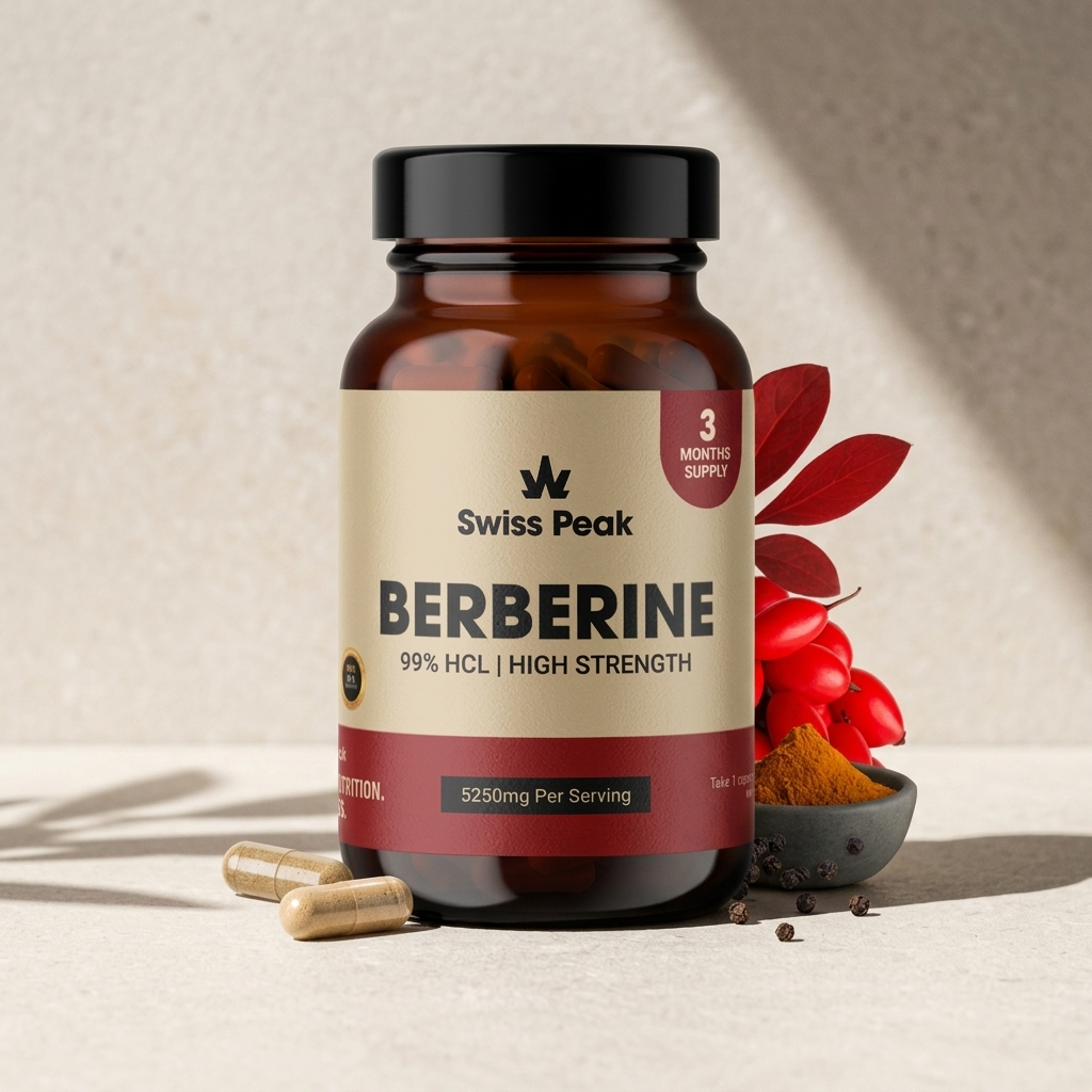 Advanced Berberine HCl+ | Blood Sugar & Metabolic Support Complex